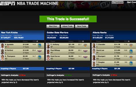 nba trade machine 2024-25